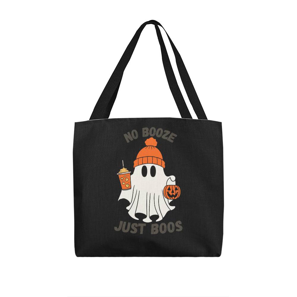 No Booze Just Boos Halloween Bag