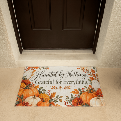 Haunted by Nothing, Grateful for Everything - Recovery Welcome Mat