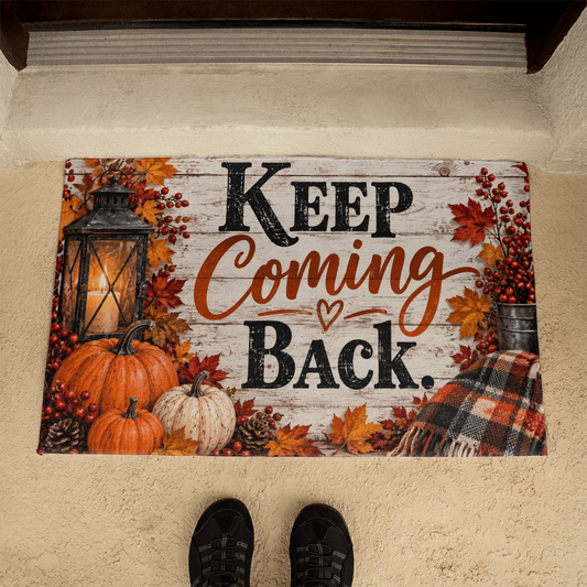 Keep Coming Back - Recovery Welcome Mat