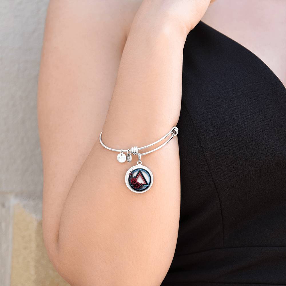 Recovery Symbol Bracelet
