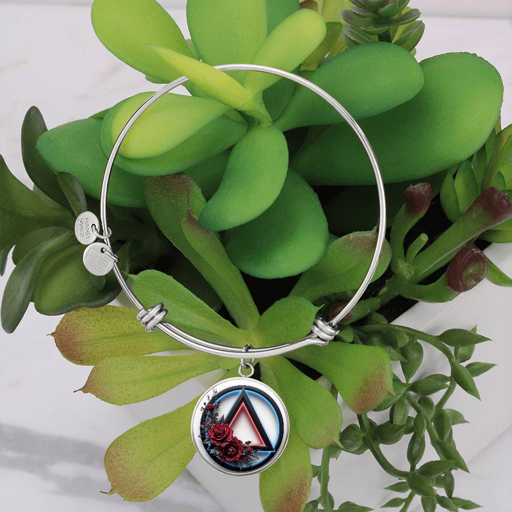 Recovery Symbol Bracelet