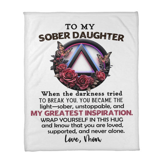 My Sober Daughter - Sobriety Blanket