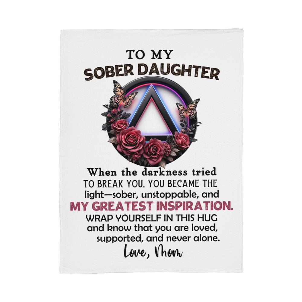 My Sober Daughter - Sobriety Blanket