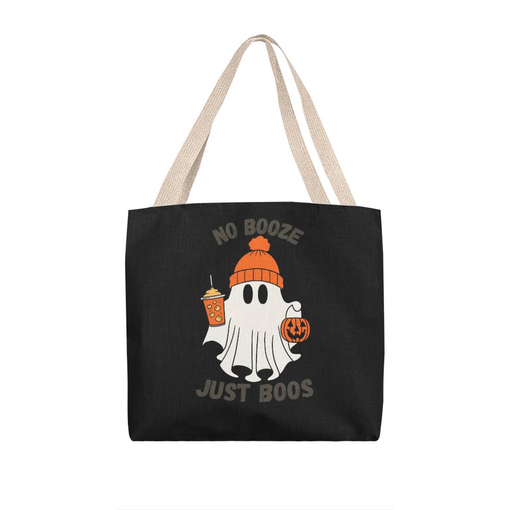 No Booze Just Boos Halloween Bag