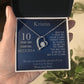 Sobriety Gift For Daughter ~ Customized 10 Years Sober for her