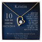 Sobriety Gift For Daughter ~ Customized 10 Years Sober for her