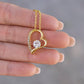 To My Mom – Forever Love Heart Necklace from Son