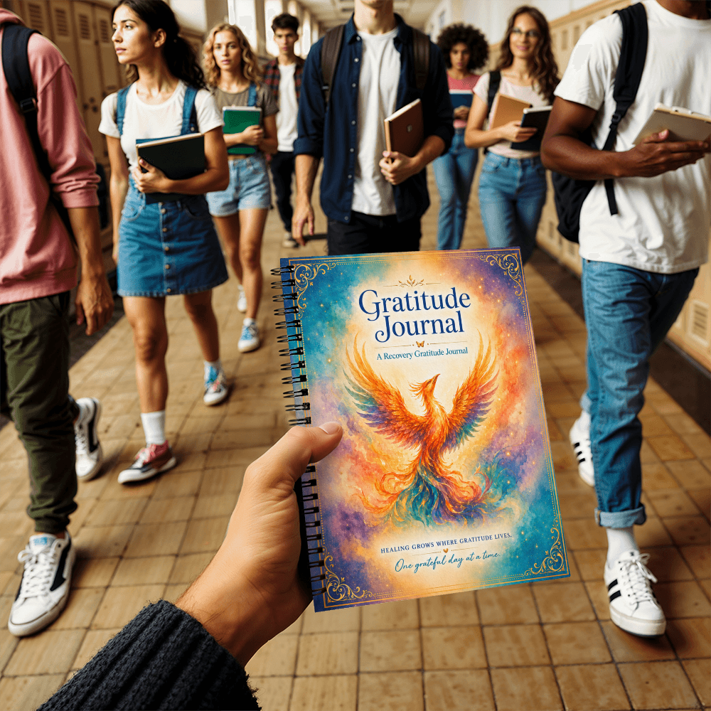 Phoenix Recovery Gratitude Journal Gift