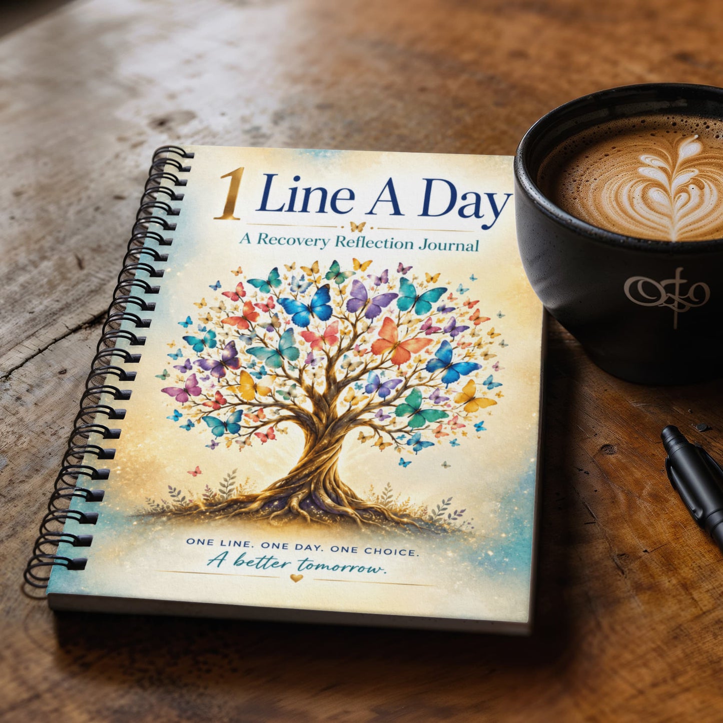 1 Line A Day Recovery Reflection Journal