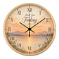 Just for Today Recovery Wall Clock