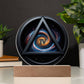 Personalized Sobriety Milestone Plaque with LED Light