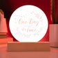 One Day at a Time Acrylic Plaque