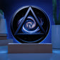 Personalized Sobriety Milestone Plaque with LED Light