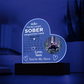 Custom Sobriety Date Calendar LED Plaque