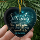 Recovery Heart Ornament, Sober Support Gif