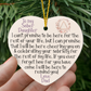 Sober Daughter Ornament from Dad • High-Gloss Heart