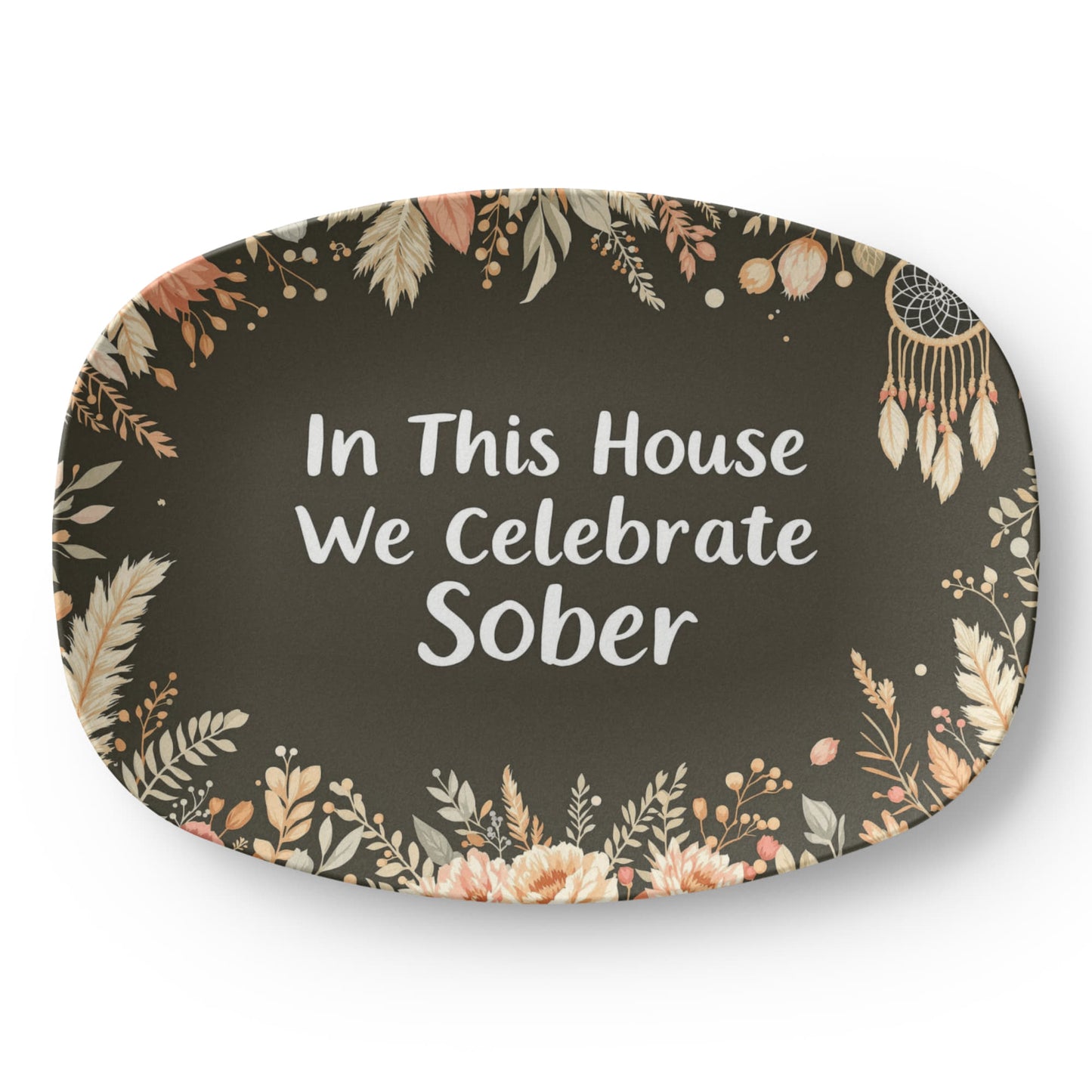 Boho Sobriety Celebration Platter