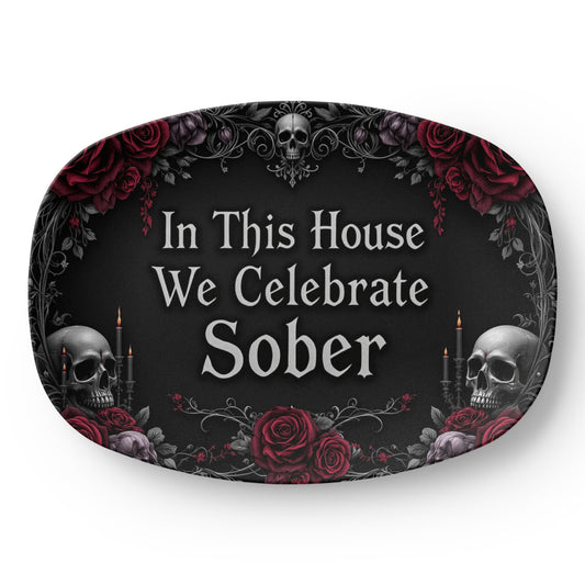 Gothic Sobriety Celebration Platter