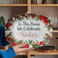 Holiday Sobriety Celebration Platter - Christmas Sober Gift Tray