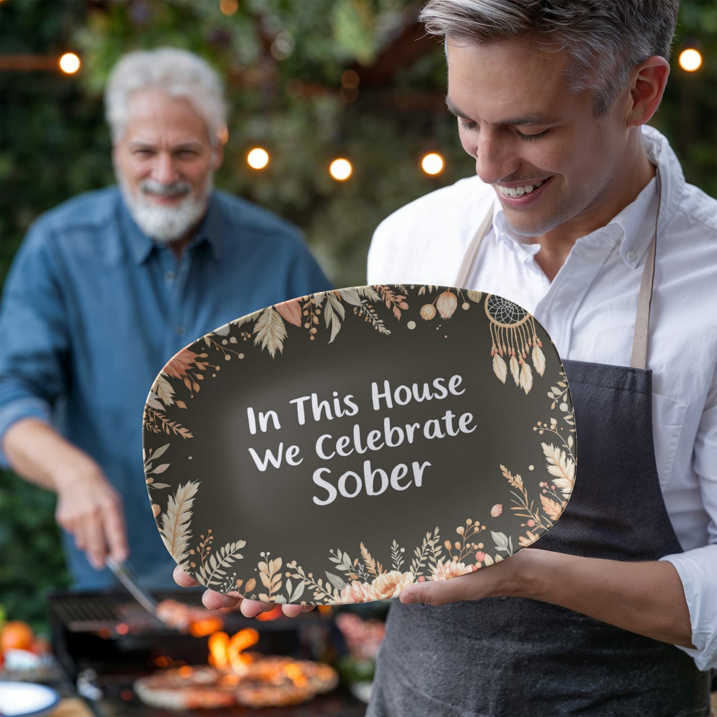 Boho Sobriety Celebration Platter