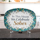 Peacock Sobriety Celebration Platter