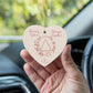 Recovery Sisters Heart Ornament | Mirror Charm