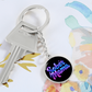 Sober Mama Keychain — Personalized Back Engraving
