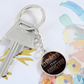 Stronger Than Addiction Keychain — Personalized Back Engraving