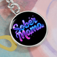 Sober Mama Keychain — Personalized Back Engraving