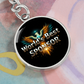 World's Best Sponsor Keychain — Personalized Back Engraving