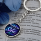 Proud Of You For Staying Sober Keychain