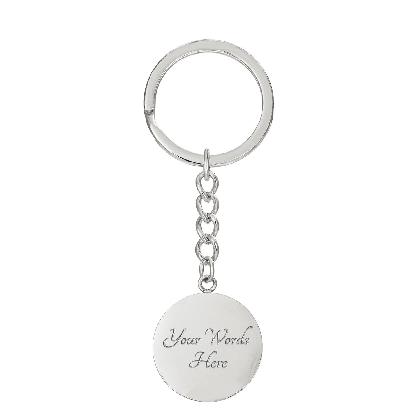 Proud Of You For Staying Sober Keychain