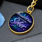 Proud Of You For Staying Sober Keychain