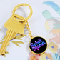 Sober Mama Keychain — Personalized Back Engraving