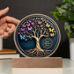 Best Sponsor Ever LED Circle Acrylic Keepsake