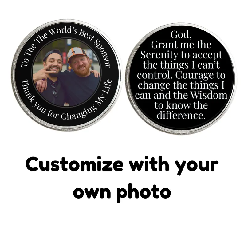 World’s Best Sponsor Custom Photo Coin