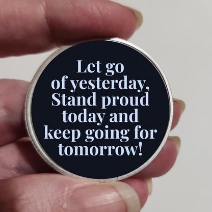 I Broke The Cycle Sobriety Coin With Personalized Custom Date