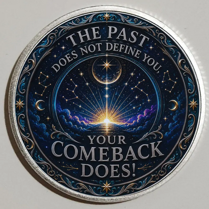 Write a New Story Recovery Coin ~ Silver Medallion