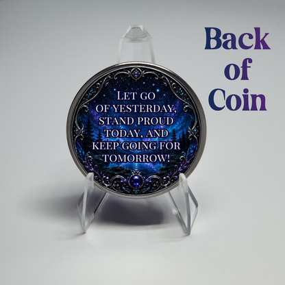 Still Standing Recovery Milestone Coin ~ Silver Medallion
