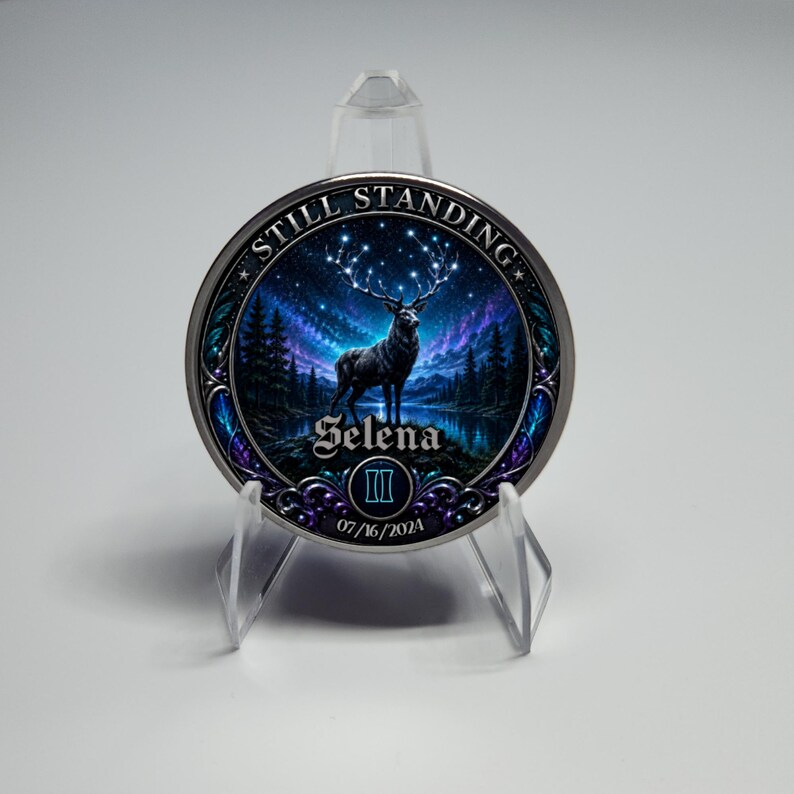 Still Standing Recovery Milestone Coin ~ Silver Medallion