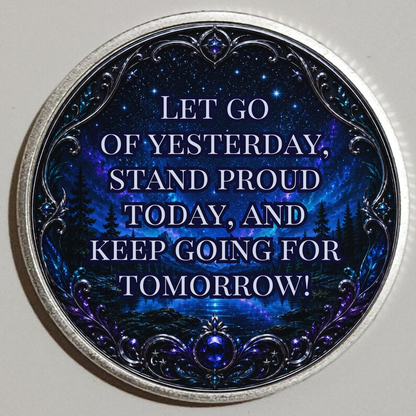 Still Standing Recovery Milestone Coin ~ Silver Medallion