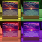 LED Sobriety Gift with Necklace Set ~ Customize Sober Date and names ~ Odaat for her