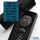 Personalized Sobriety Watch – "Your Courage Turned Rock Bottom Into Solid Ground"