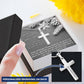 Sober Christmas Cross Necklace